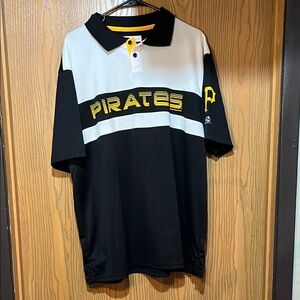 Genuine merchandise by Truefan men’s Pittsburgh Pirates Polo!